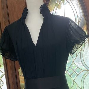 Etcetera black special occasion dress.